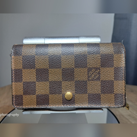 Louis Vuitton Damier Ebene Porte Wallet - Picture 1 of 15